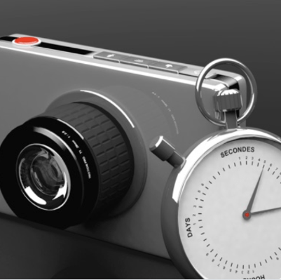 Photo of a camera and stopwatch