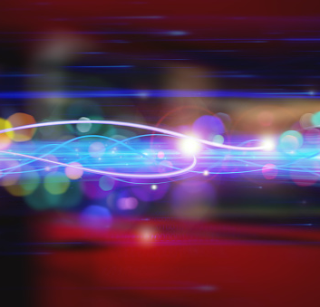 An AI image with colourful lines and boccia