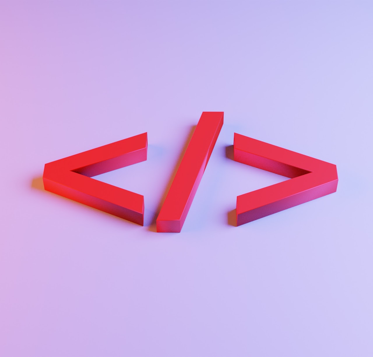 A 3D image of symbols used in coding