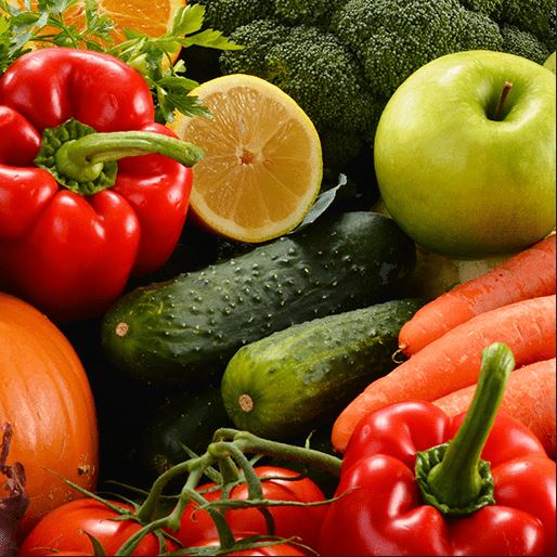 Photo of fruits and vegetables