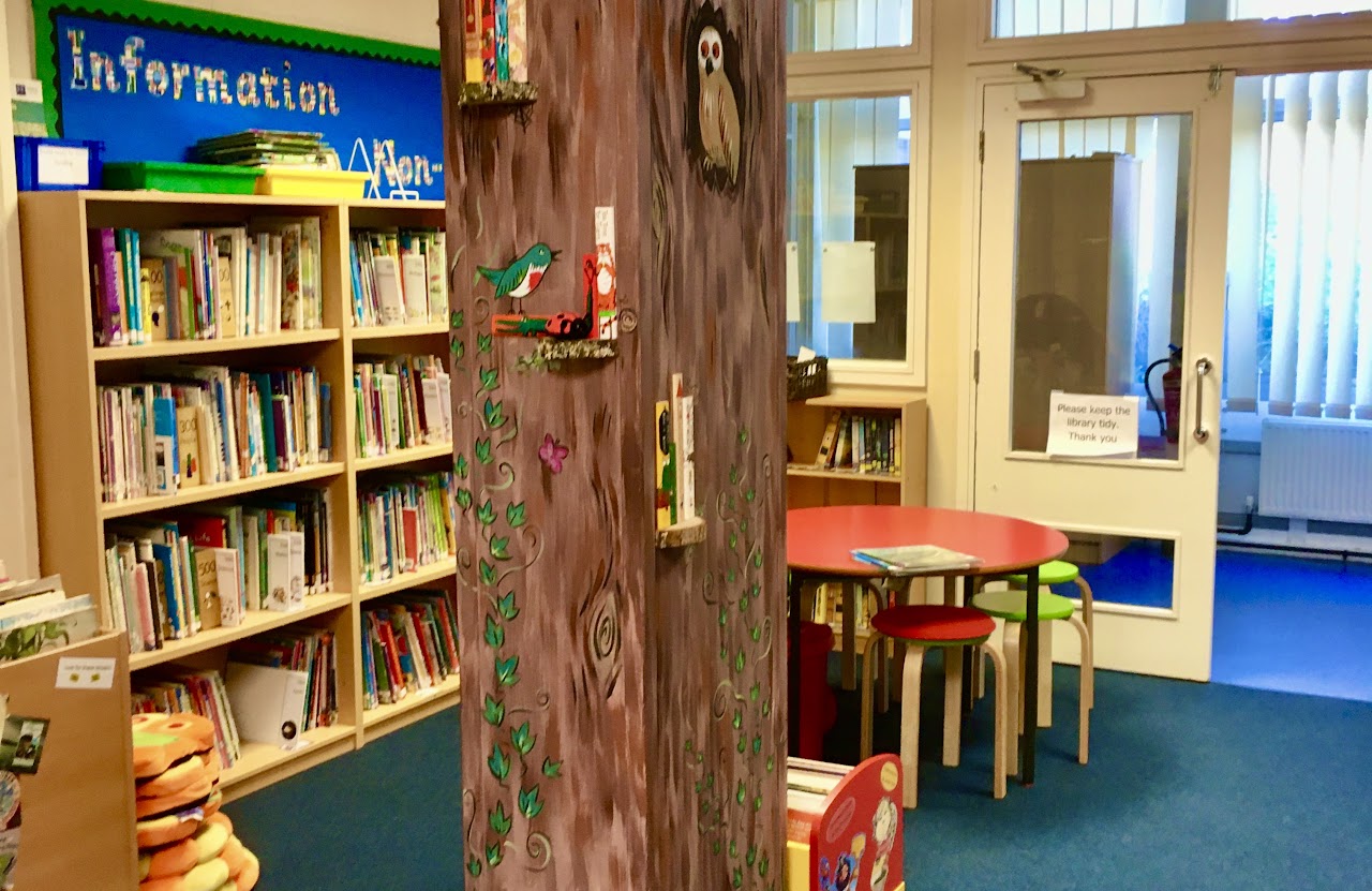 A photo of Oakfield's library