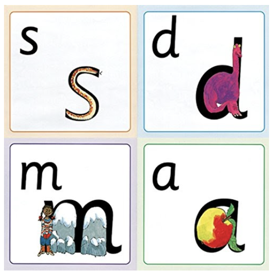 Image of letters in Read Write Inc