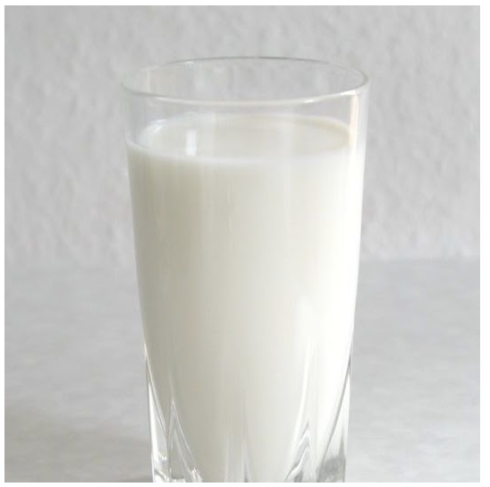 Image of a glass of milk