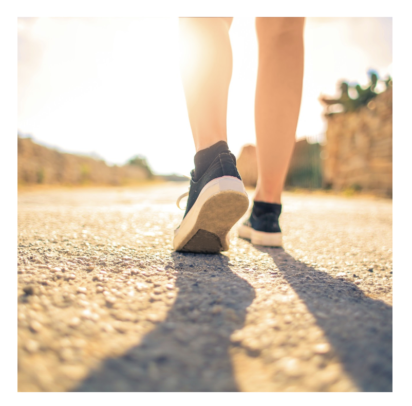 Image of legs walking